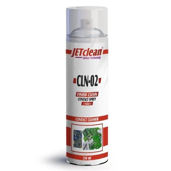 Jetclean CLN-02 250 Ml Kontak Yağlı Sprey ürün görseli