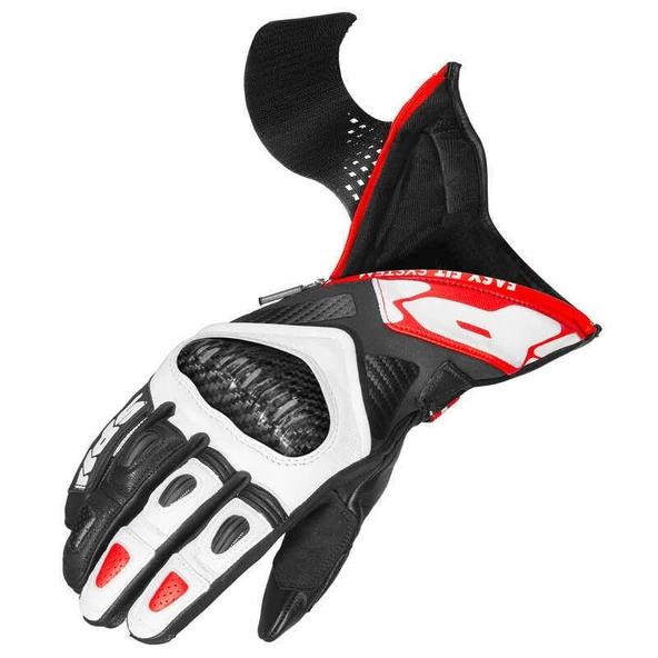 SPIDI CARBO FIT DERİ ELDİVEN KIRMIZI - Resim 2