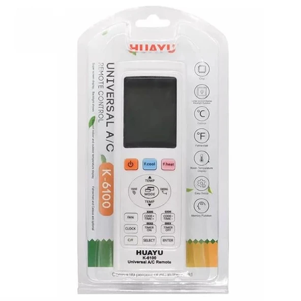 Huayu K-6100 Universal Akıllı AC Klima Kumandası - 3