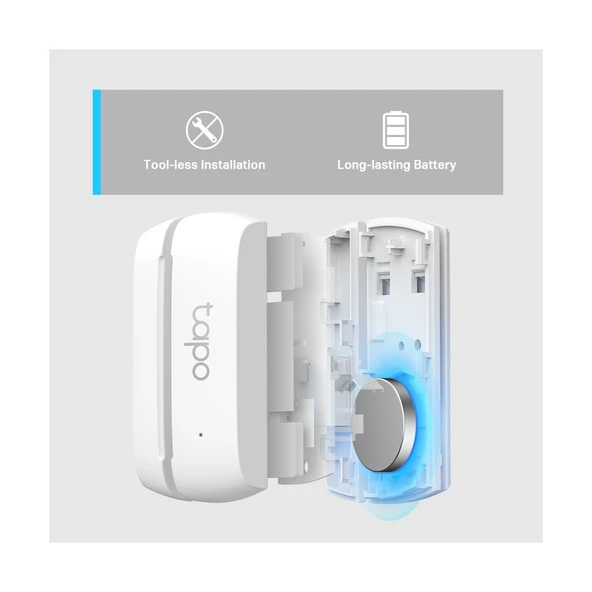Tp-Link Tapo T110 Akıllı Temas Sensörü - Resim 7