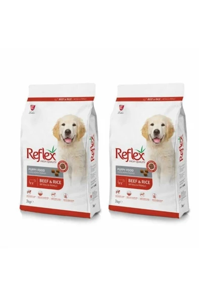 Reflex Biftekli Yavru Köpek Maması 3 Kg X 2 Adet ürün görseli