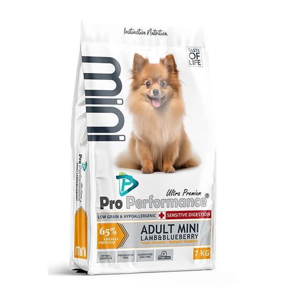Pro Performance Kuzu Etli ve Yaban Mersinli Küçük Irk Köpek Maması 7 Kg ürün görseli 1