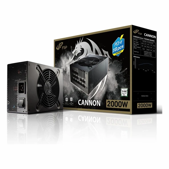 FSP Cannon 2000W Modüler Güç Kaynağı ürün görseli 1