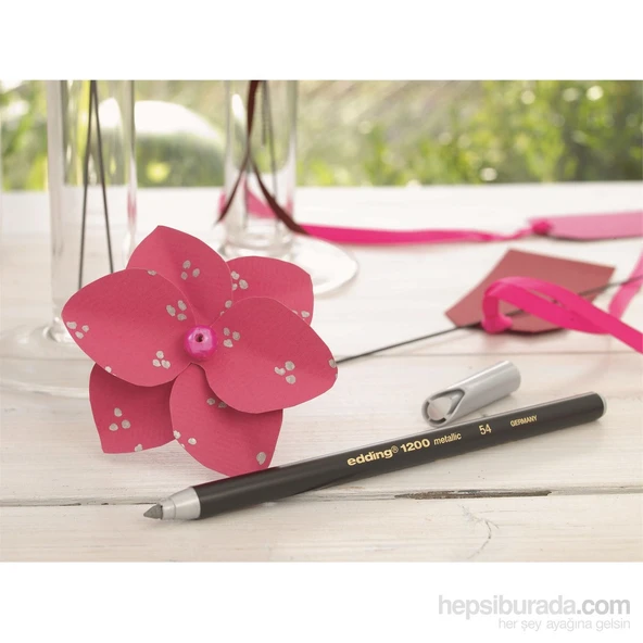 Edding Avant 1200 Metalik Keçeli Kalem Mor - 4