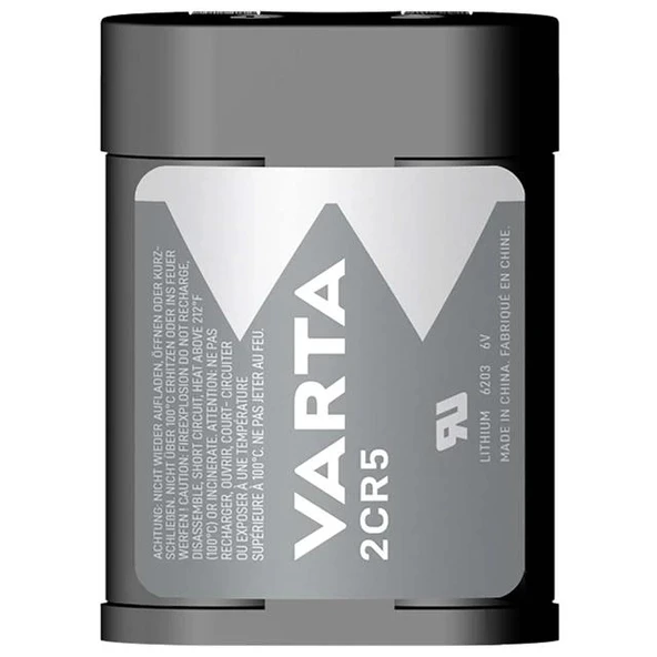 Varta 2CR5 Lityum 6 Volt Fotoğraf Makinesi Pili - 2