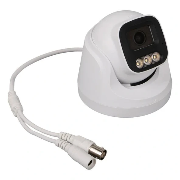 Plato PL-25273 2 MP Color Vu 3.6 Mm 2 Atom Led Plastik Kasa AHD Dome Kamera - Resim 4