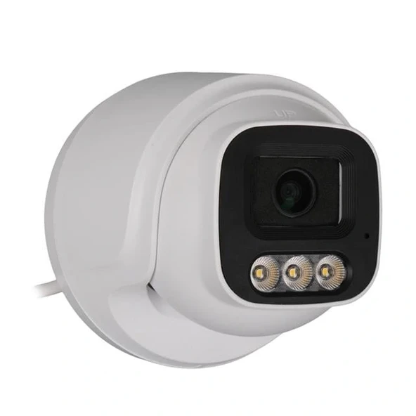 Plato PL-25273 2 MP Color Vu 3.6 Mm 2 Atom Led Plastik Kasa AHD Dome Kamera - Resim 3