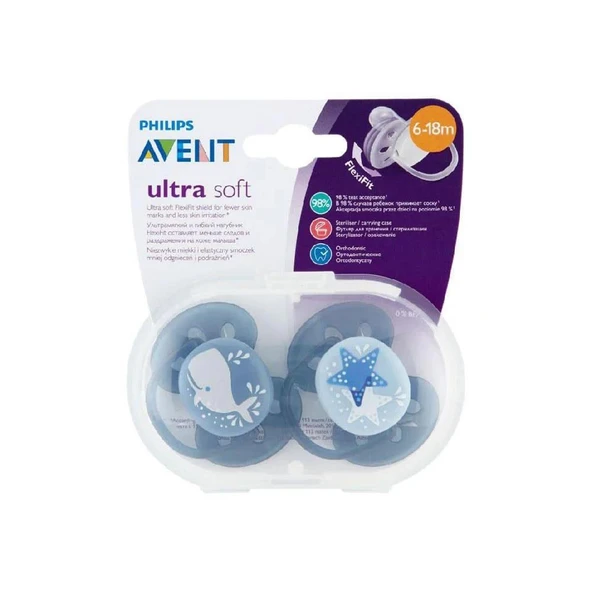 Philips Avent SCF223/03 Ultra soft emzik 6-18 Erkek - 1
