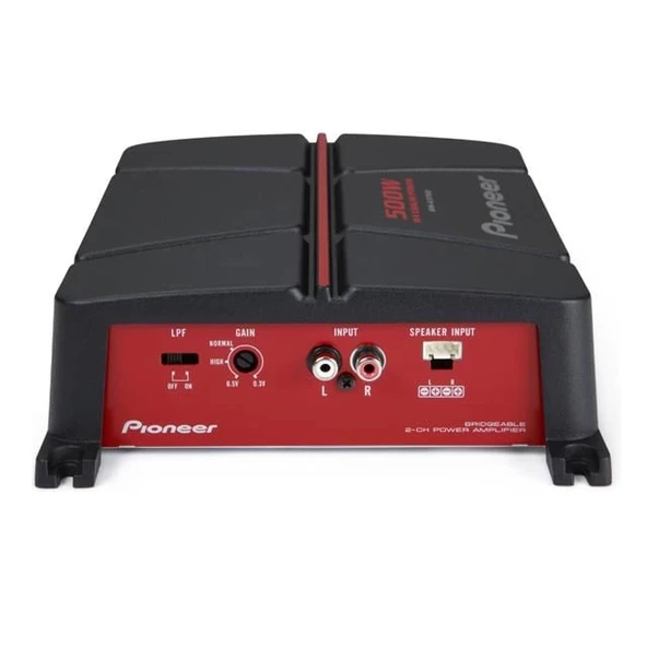 Pioneer GM-A3702 500 Watt Köprülü 2 Kanallı Amfi - 3
