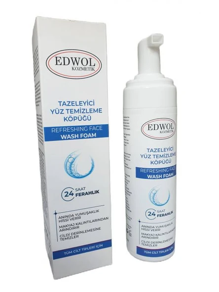 Tazeleyici Nemlendirici Ferahlatıcı Cilt Yenileyici Penthonel Yüz Yıkama Temizleme Köpüğü 200 ml - 3