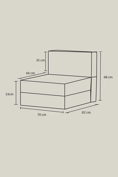 Sleeptown Nesly Katlanır Yataklı Tek Kişilik Koltuk - 10