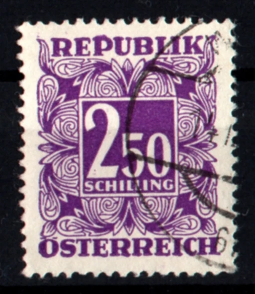 EABİ-Avusturya 1949-1957 Taxe Pulları 2.5 S (ws1344) ürün görseli 1