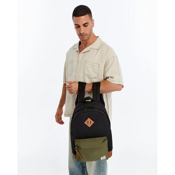 FreeCamp DayPack Limited Sırt Çantası-SİYAH-HAKİ - 4