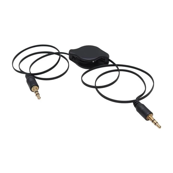 Powermaster Makaralı 3.5 Mm Stereo Erkek-Erkek Kablo - 3