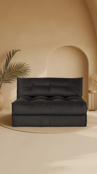 Sleeptown Mocca Çift Kişilik Katlanır Yataklı Kanepe Koltuk - 8