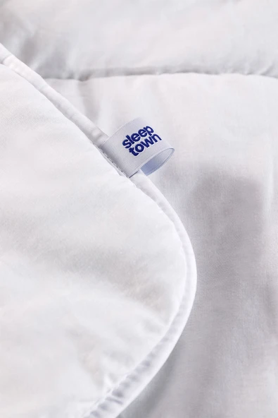 Sleeptown Pamuk Luxury Yıkanabilir Mevsimlik Otel Yorganı Tek Kişilik Yorgan 155x215 Cm - 3