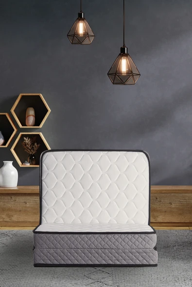 Sleeptown Yatak Deluxe Kuştüyü Sünger Katlanır Yatak 90x190 Cm - 3