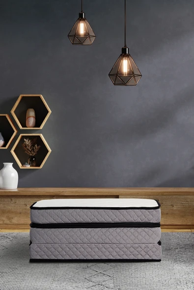 Sleeptown Yatak Deluxe Kuştüyü Sünger Katlanır Yatak 90x190 Cm - 2