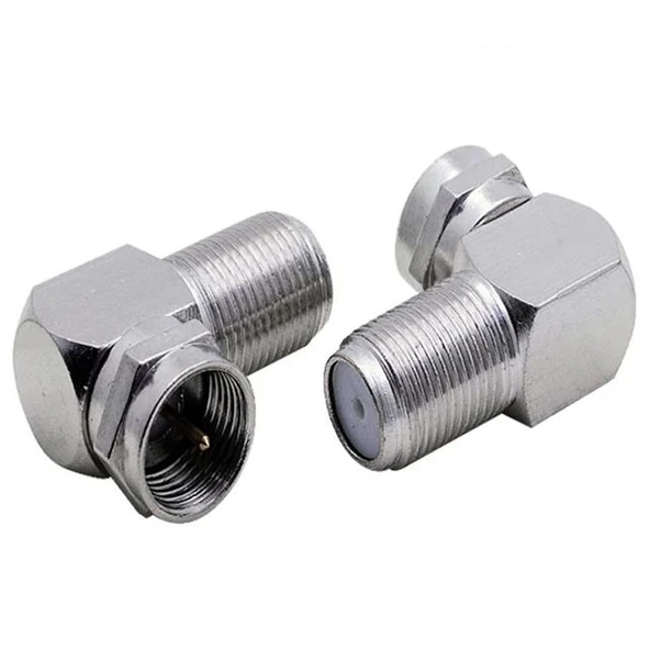 L 90 Derece F Konnektör Çevirmeli ürün görseli 1