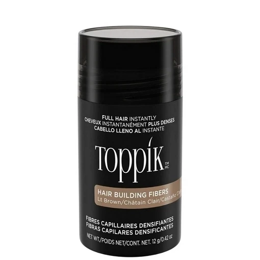Toppik Hair Building Saç Dolgunlaştırıcı Fiber Light Brown 0,42Oz / 12gr