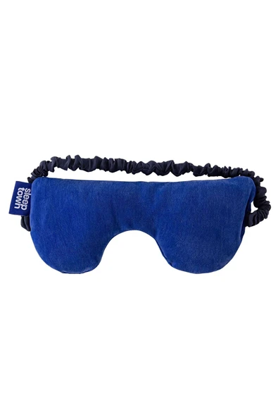 Sleeptown Cooly ipek Lavantalı Göz Yastığı, Uyku Bandı, Ağırlıklı Göz Maskesi-mavi - 2
