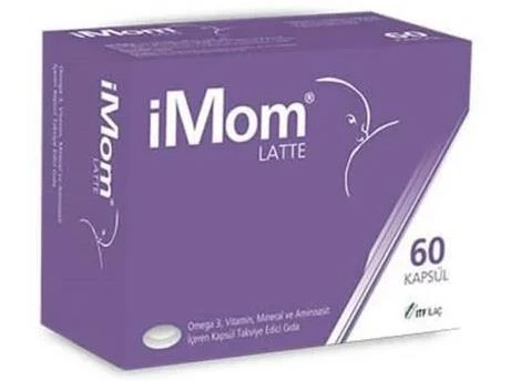 iMom Latte Omega-3 60 Kapsül ürün görseli