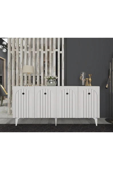 cantek dizayn BREDA KONSOL BEYAZ-BEYAZ