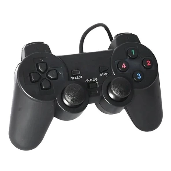 Powermaster KD-208 USB-PC-PS3 Titreşimli Joystick Oyun Kolu - 3