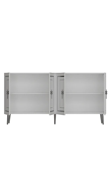 cantek dizayn PIEROCT (KB150)  KONSOL BEYAZ-GÜMÜŞ - Resim 6