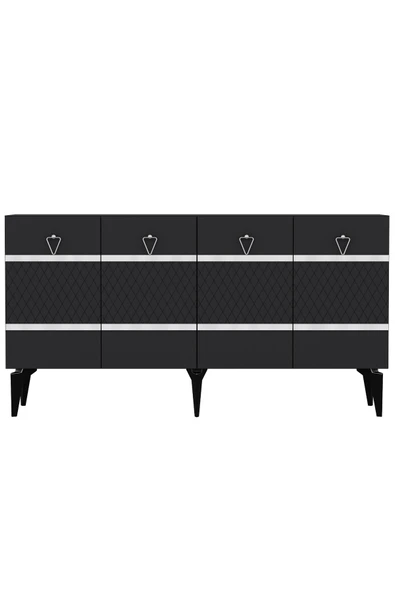 cantek dizayn PELİNCT KONSOL ANTRASİT GÜMÜŞ - Resim 3