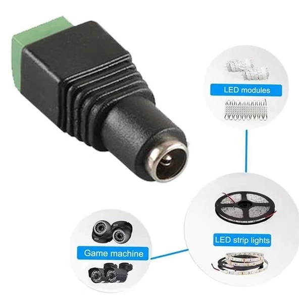 Powermaster 5.5x2 1 Mm Dişi F Konnektör - 3