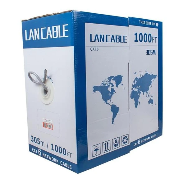 Powermaster 23 AWG 0.57 305 Metre CAT6 Kablo - Resim 2