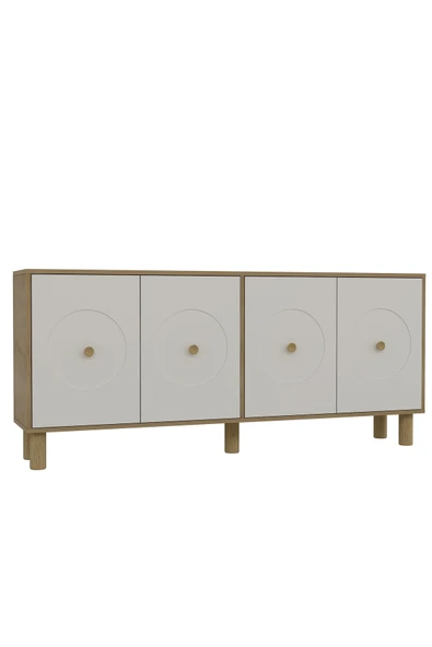 cantek dizayn Derenct 180 Cm (KX180) Bohem Konsol Safirmeşe-beyaz - 4