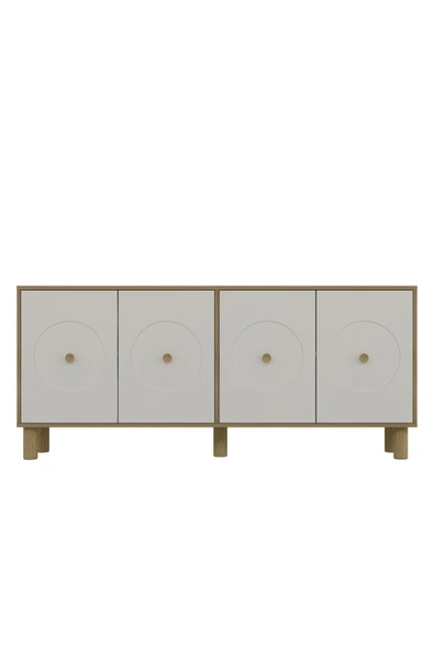 cantek dizayn Derenct 180 Cm (KX180) Bohem Konsol Safirmeşe-beyaz - 3