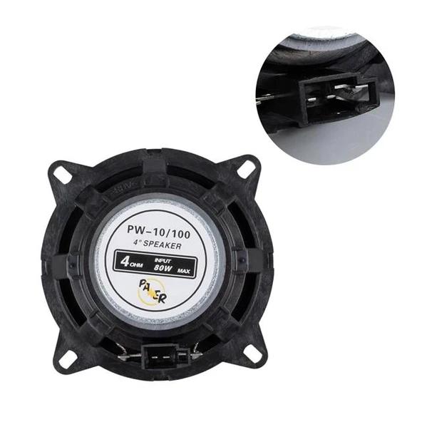 Powermaster PW-10/100 4 Ohm 80 Watt 10 Cm Tekli Hoparlör - Resim 2