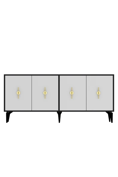 cantek dizayn Figoraa 180 Cm Konsol (KX180) Antrasit-beyaz - 5