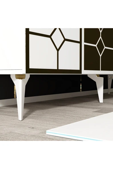 cantek dizayn IRMAK KONSOL BEYAZ-ALTIN - 6