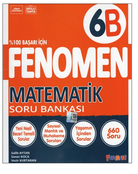 Fenomen 6.Sınıf 6B Matematik Soru Bankası