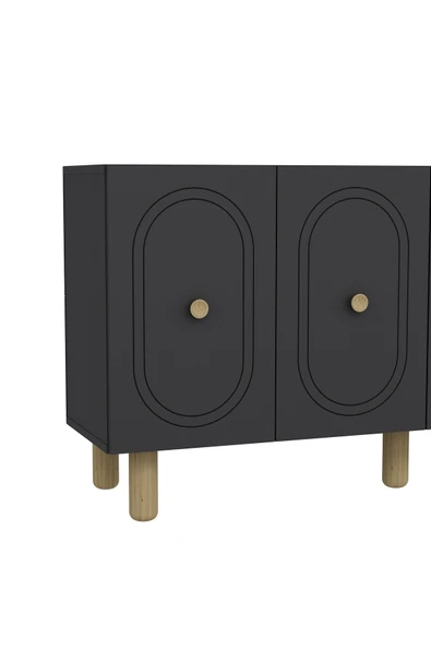 cantek dizayn POLENCT (KB150) BOHEM KONSOL ANTRASİT-ANTRASİT - Resim 5