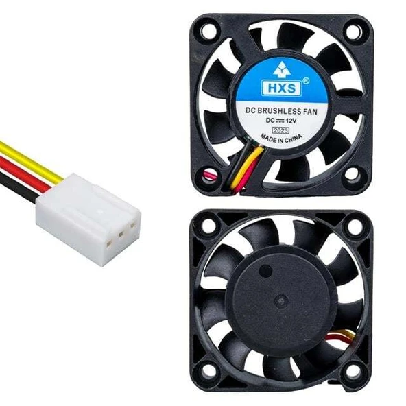 PowerMaster IC-216 Fırçasız DC Fan 40X40X10mm 12Volt 3Pin - 1