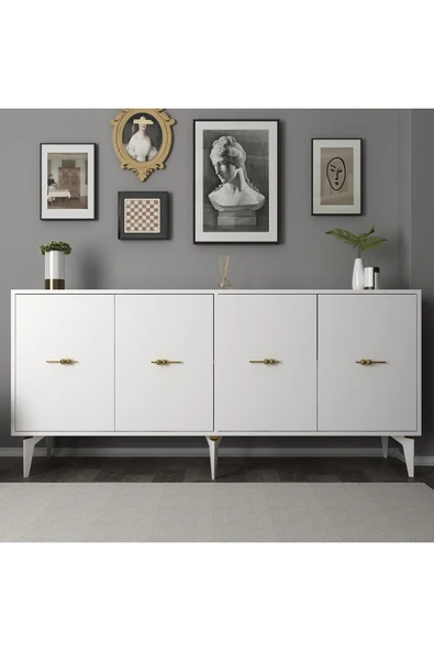 cantek dizayn Sintaa 180 Cm Konsol (KX180) Beyaz-beyaz ürün görseli