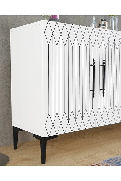 cantek dizayn RESSİCT (KB150) KONSOL BEYAZ - Resim 3