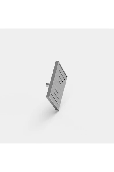 cantek dizayn KARE DOLAP,ÇEKMECE MOBİLYA KULBU  (4 ADET) GÜMÜŞ