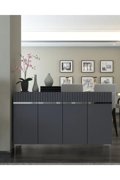 cantek dizayn SWİSSCT (KM120) KONSOL ANTRASİT-GÜMÜŞ ürün görseli