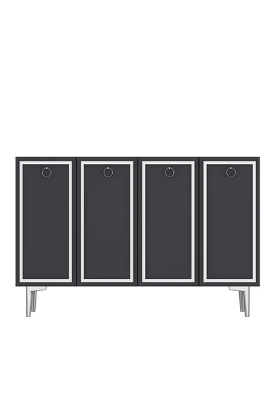 cantek dizayn WOLLYCT (KM120) KONSOL,ÇOK AMAÇLI DOLAP ANTRASİT-GÜMÜŞ - 3