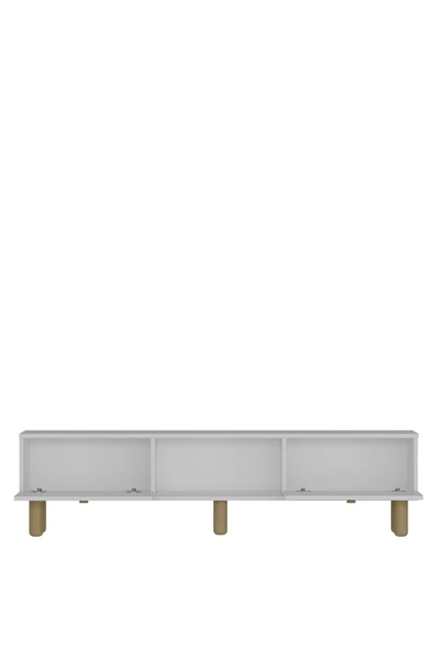 cantek dizayn DARİOCT BOHEM TV SEHPASI BEYAZ-BEYAZ - Resim 6