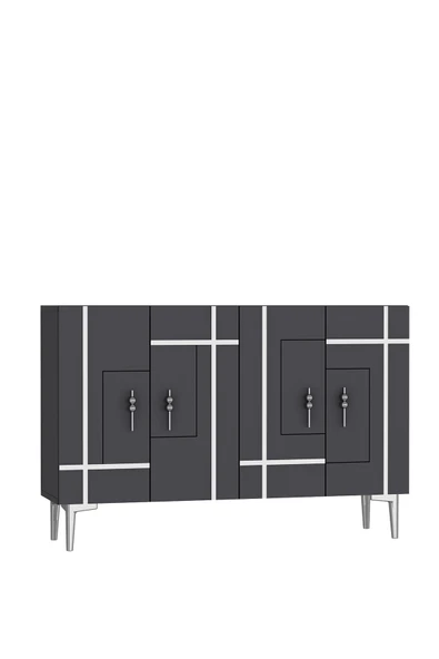 cantek dizayn SİNACT (KM120) KONSOL ANTRASİT-GÜMÜŞ - Resim 4