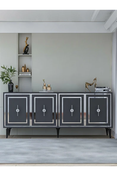 cantek dizayn SAMBACT (KX180) KONSOL ANTRASİT-GÜMÜŞ ürün görseli