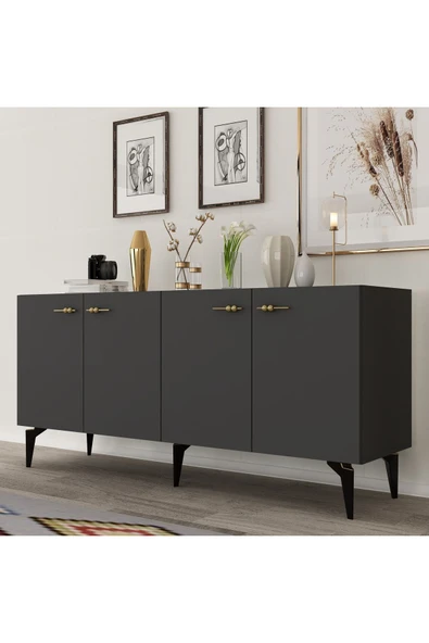 cantek dizayn RÜYA KONSOL ANTRASİT-ANTRASİT - Resim 3