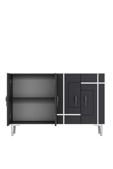 cantek dizayn SİNACT (KM120) KONSOL ANTRASİT-GÜMÜŞ - Resim 6